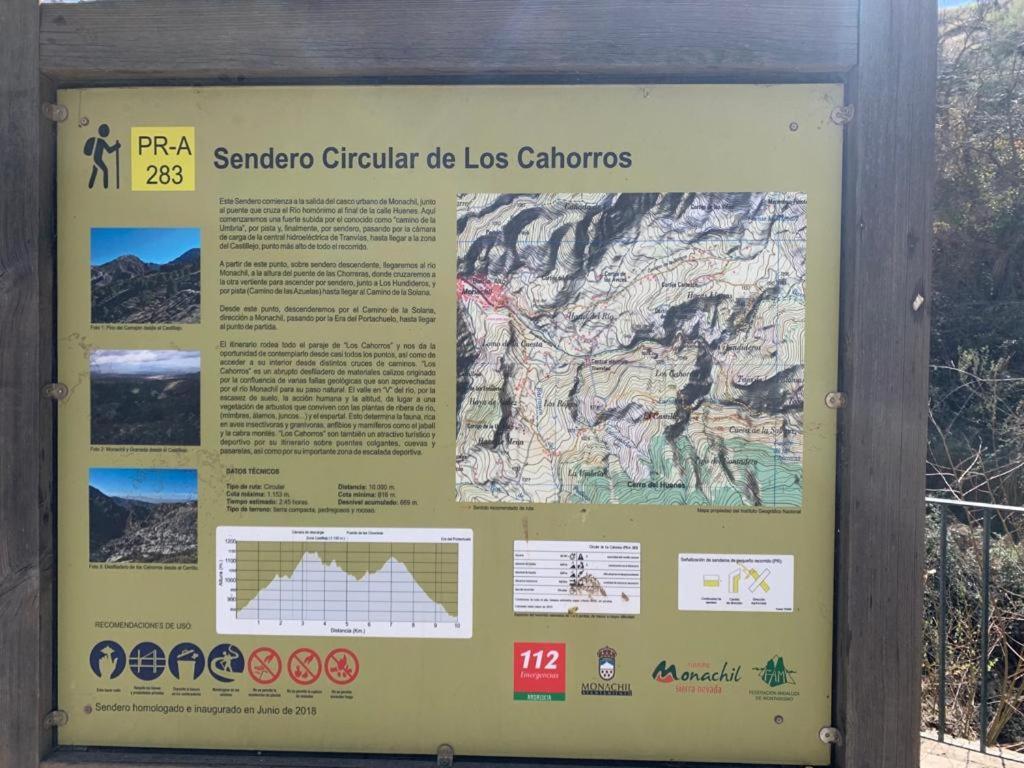 Apartamento Penas Blancas, Junto A Ruta De Los Cahorros, Monachil. المظهر الخارجي الصورة